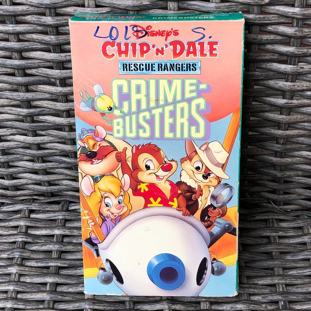 Chip 'N' Dale Rescue Rangers: Crimebusters VHS 1991